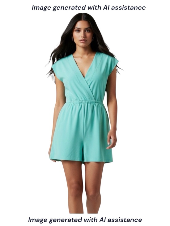 Athleta Pants - Athleta M gulf green Romper